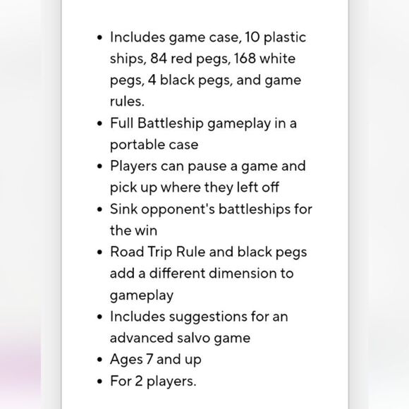 Hasbro Battleship Portable Game New! - Picture 2 of 6